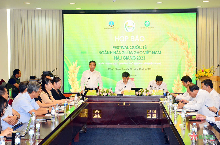Sắp diễn ra Festival Quốc tế ngành hàng lúa gạo Việt Nam - Hậu Giang 2023