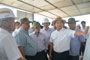 Bí thư Tỉnh ủy, Chủ tịch HĐND tỉnh - Nguyễn Văn Được kiểm tra tiến độ các công trình trọng điểm tại huyện Bến Lức