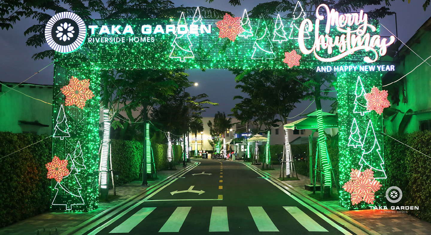 Đón Giáng sinh 2021 tại Taka Garden